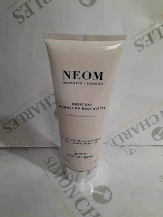 NEOM SCENT TO MAKE YOU HAPPY GREAT DAY MAGNESIUM BODY BUTTER 200ML