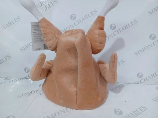 FESTIVE SINGING CHRISTMAS ANIMATED HAT - TURKEY