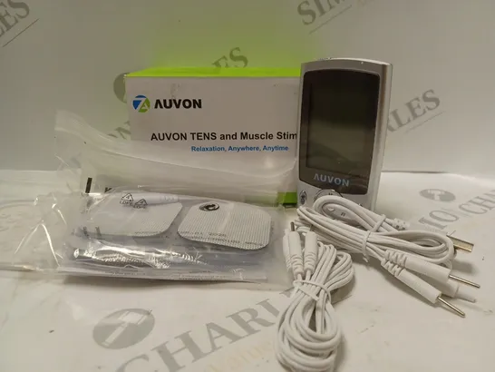 BOXED AUVON TENS AND MUSCLE STIMULATOR 