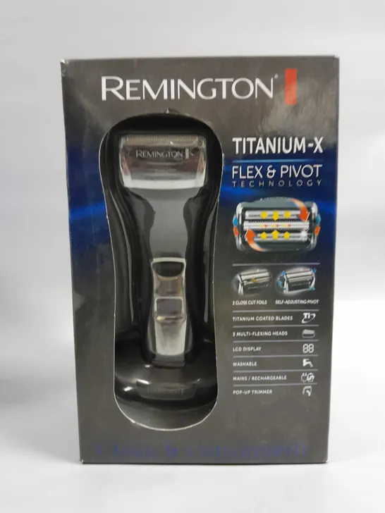 BOXED SEALED REMINGTON TITANIUM-X CORDLESS SHAVER 