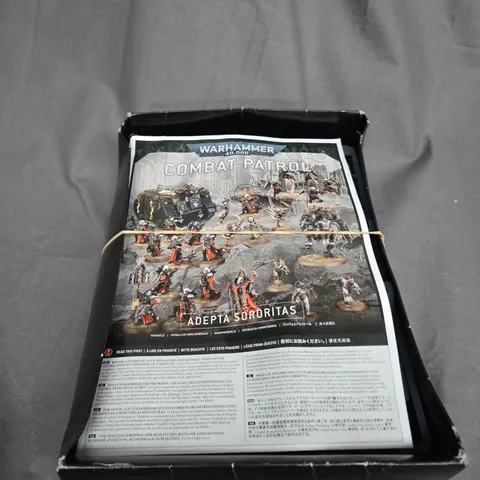 WARHAMMER 40,000 COMBAT PATROL - ADEPTA SORORITAS - BOX DAMAGED