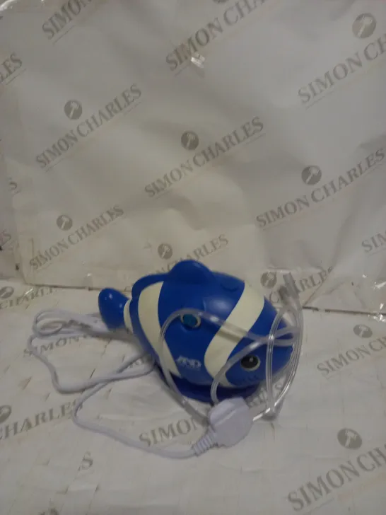 A&D MEDICAL UN-019 CHILD FRIENDLY COMPRESSOR NEBULISER - BLUE CLOWNFISH