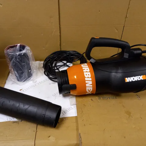 WORX WG518E AIR TURBINE CORDED LEAF BLOWER