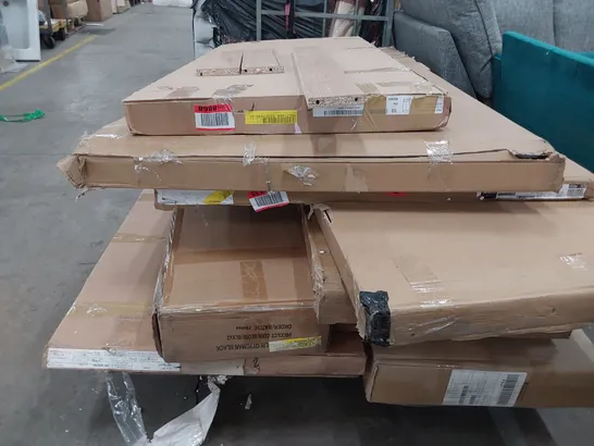 PALLET OF ASSORTED BOXED FURNITURE PARTS 