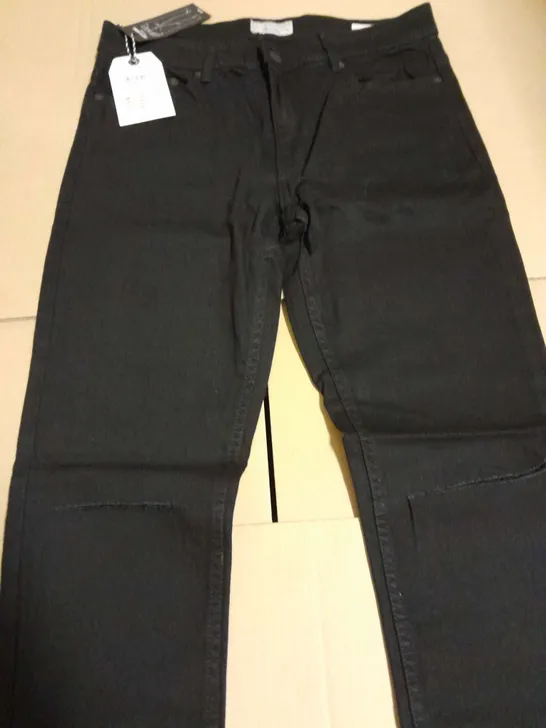 ONLY & SONS SLIM DENIM PANTS IN BLACK - 30/32