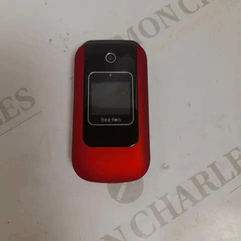 BEAFON SL671A FLIP MOBILE PHONE - RED