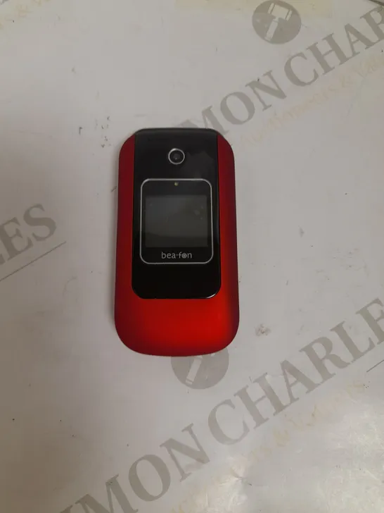 BEAFON SL671A FLIP MOBILE PHONE - RED