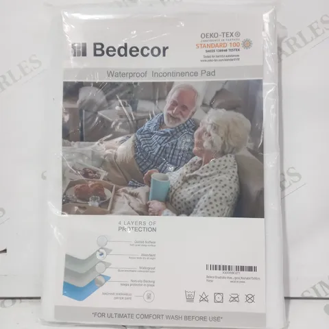 BEDECOR WATERPROOF INCONTINENCE PAD