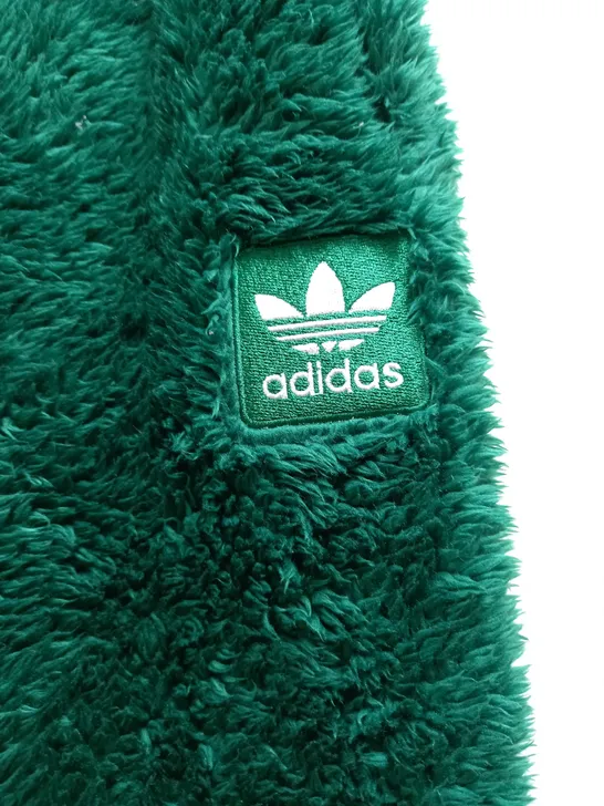 ADIDAS FUR PANTS IN GREEN - UK SMALL