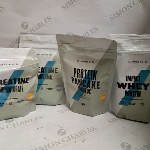 LOT OF 4 MYPROTEIN PACKS