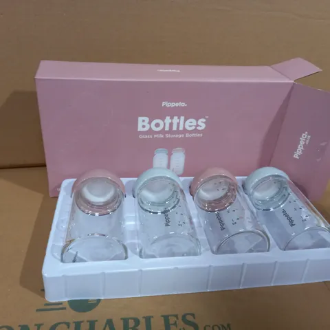 PIPPETA BOTTLES GLASS MILK STORGE BOTTLES 