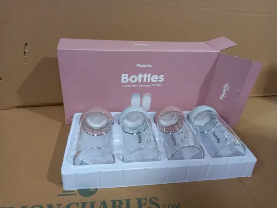 PIPPETA BOTTLES GLASS MILK STORGE BOTTLES 