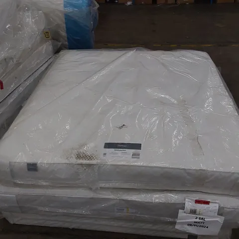 BAGGED DESIGNER SUPER KING SIZE 180CM SILENTNIGHT MIA 1000 POCKET ORTHO FIRM MATTRESS