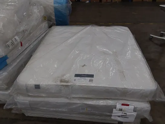 BAGGED DESIGNER SUPER KING SIZE 180CM SILENTNIGHT MIA 1000 POCKET ORTHO FIRM MATTRESS RRP £779