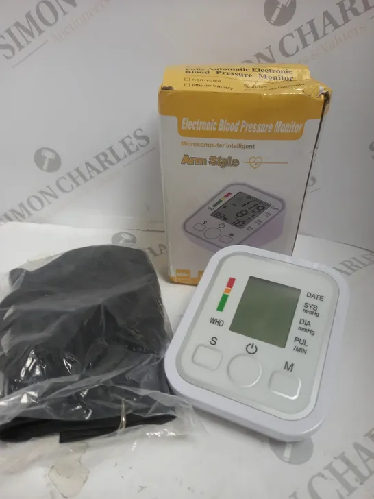 BOXED FULLY AUTOMATIC ELECTRONIC BLOOD PRESSURE MONITOR 