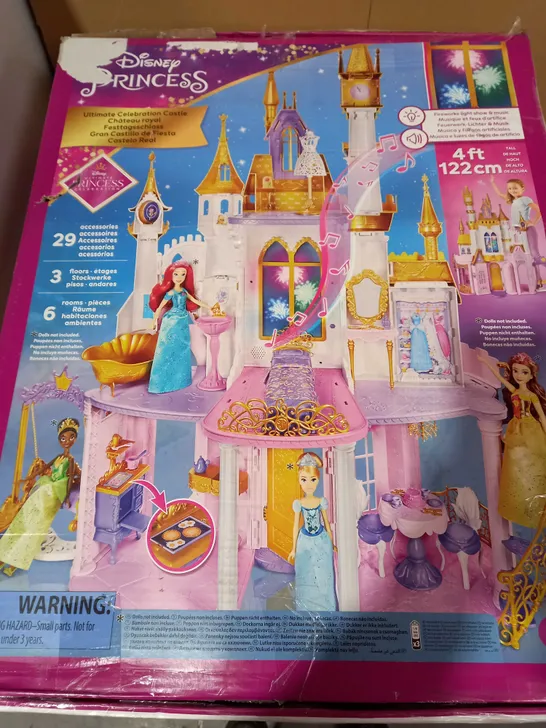 DISNEY PRINCESS ULTIMATE CELEBRATION CASTLE RRP £186.99