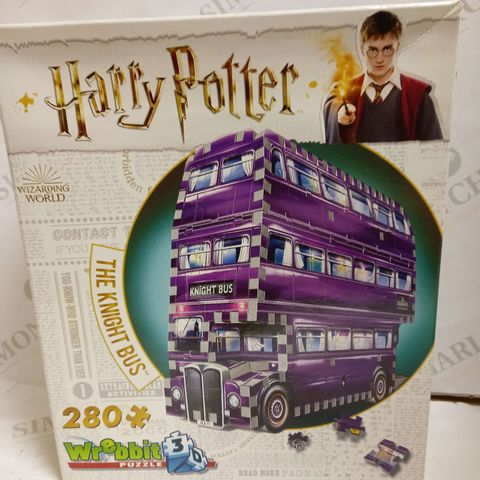 HARRY POTTER KNIGHT BUS 3D JIGSAW PUZZLE 280PC