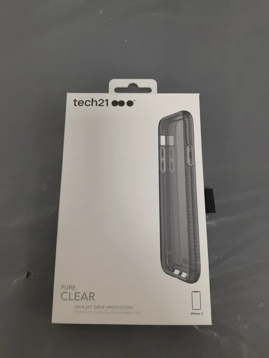 APPROXIMATELY 100 TECH21 PURE CLEAR PHONE CASE FOR IPHONE X 