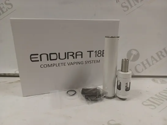 BOXED INNOKIN ENDURA T18E VAPING SYSTEM - WHITE 