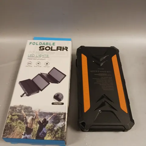 BOXED FOLDABLE SOLAR 20000MAH POWER BANK 