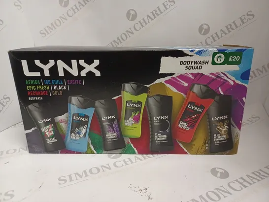 BOXED LYNX BODYWASH SQUAD GIFT SET