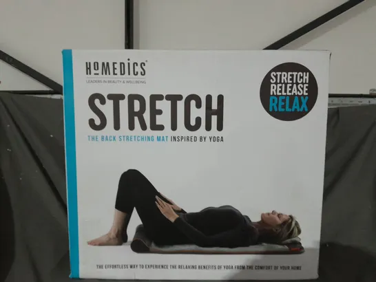 BOXED HOMEDICS STRETCH THE BACK STRETCHING MAT INSPIRED BY YOGA 