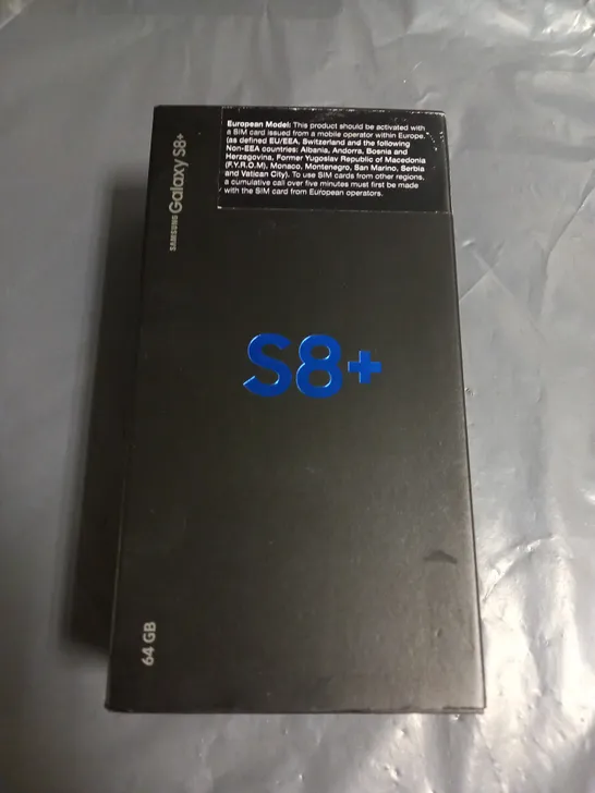 BOXED SAMSUNG GALAXY S8+ SMARTPHONE