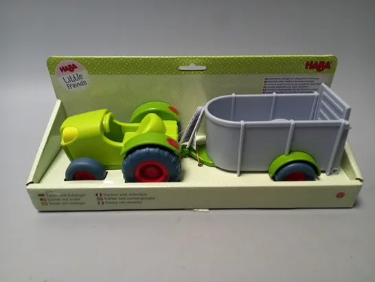 HAMA LITTLE FRIENDS TRACTOR TOY