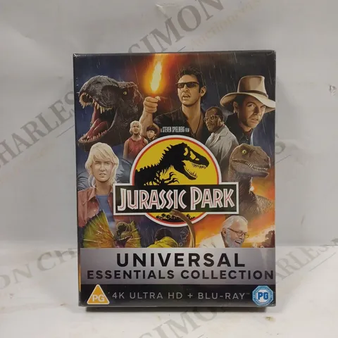 SEALED JURASSIC PARK UNIVERSAL ESSENTIALS COLLECTION BLU-RAY 