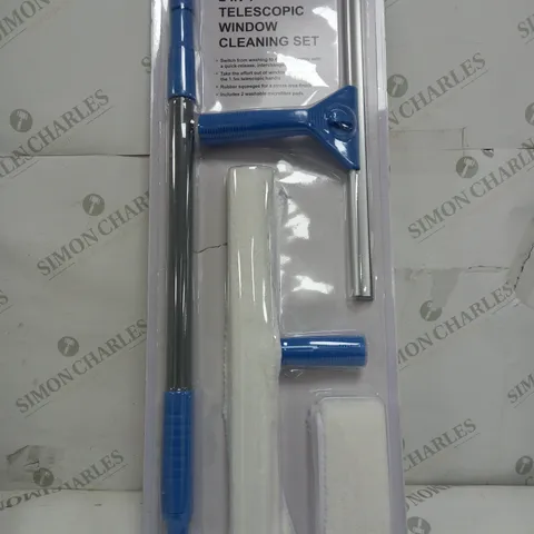 2 IN 1 TELESCOPIC WINDOW CLEANING SET