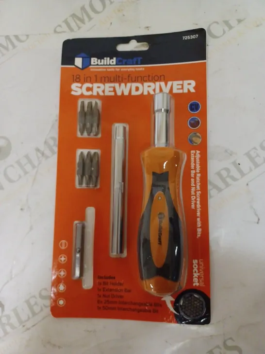 BUILDCRAFT 18 IN 1 SCREWDRIVER