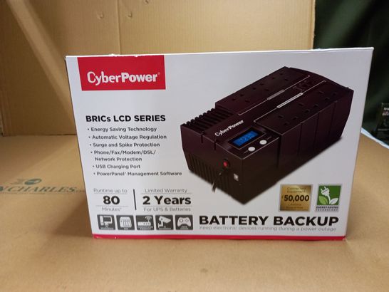 BOXED CYBERPOWER BATTERY BACKUP