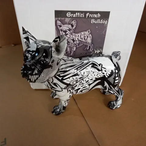 GRAFFITI FRENCG BULLDOG - 20CM TALL