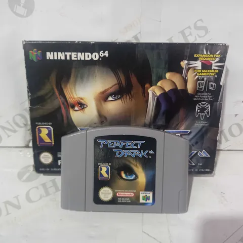 NINTENDO 64 PERFECT DARK GAME