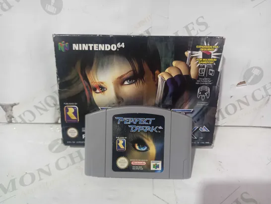 NINTENDO 64 PERFECT DARK GAME