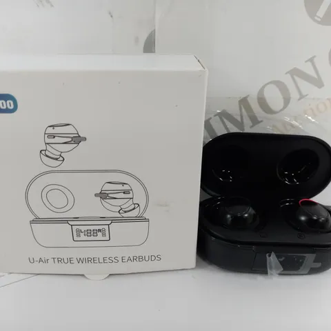 BOXED FAMOO U-AIR TRUE WIRELESS EARBUDS - BLACK