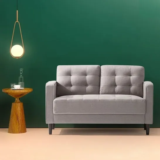 BOXED ELLS 2 SEATER UPHOLSTERED SOFA 