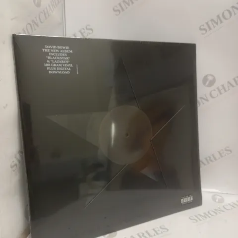 SEALED DAVID BOWIE ★ (BLACKSTAR) 180 GRAM EDITION VINYL 