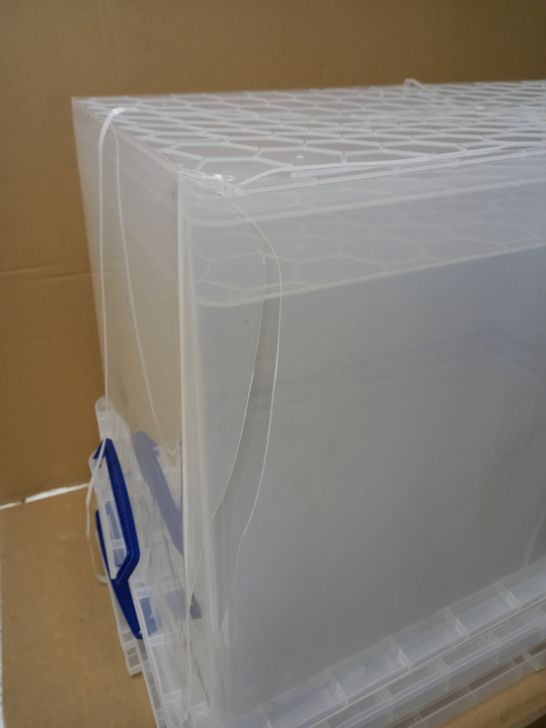 REALLY USEFUL PRODUCTS BOX SET - NESTABLE CLEAR