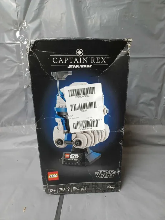 BOXED LEGO STAR WARS CAPTAIN REX HELMET 75349 RRP £59.99