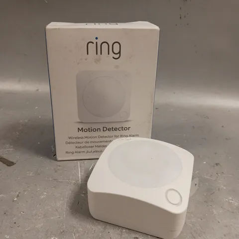 BOXED RING WIRELESS MOTION DETECTOR 