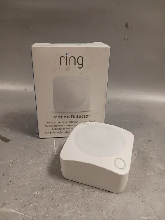 BOXED RING WIRELESS MOTION DETECTOR 