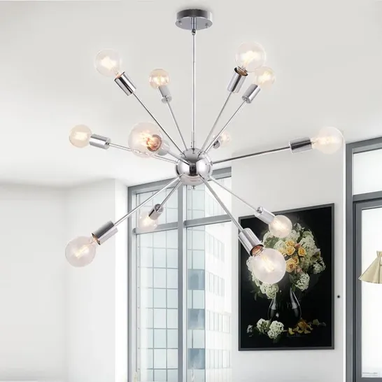 BOXED BRAUNSTE 12 - LIGHT SPUTNIK CHANDELIER 