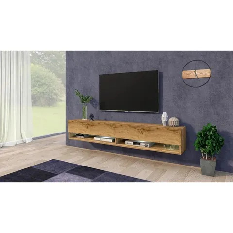 BOXED ALBERICH TV STAND FOR TV'S UP TO 78" (1 BOX)