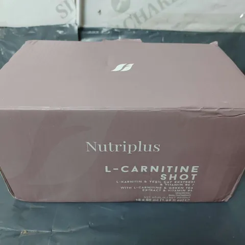 BOXED NUTRIPLUS L-CARNITINE SHOT (15x50ml)