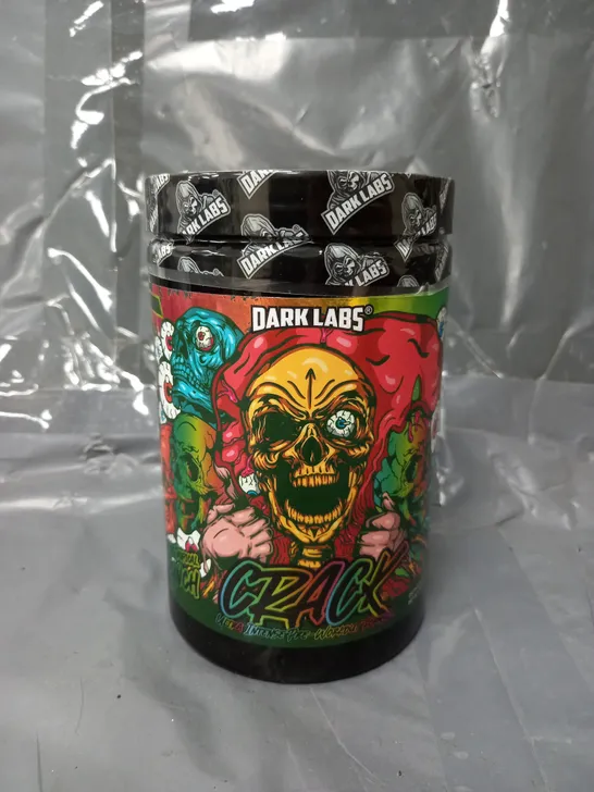 SEALED DARKLABS CRACK ULTRA INTENSE PRE-WORKOUT FORMULA IN ROCKET TROPICAL PUNCH 412G