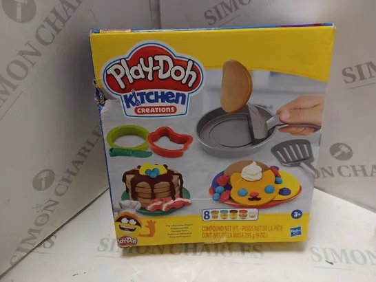 BOXED PLAY-DOH FLIP N PANCAKES PLAYSET RRP £14.99