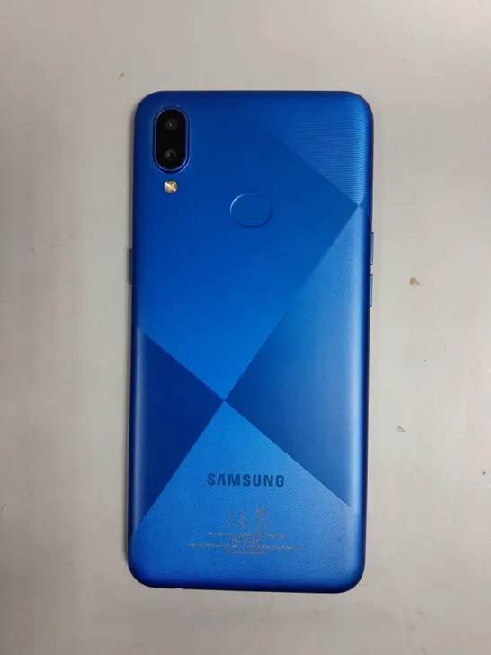SAMSUNG GALAXY A10S SMARTPHONE IN BLUE 