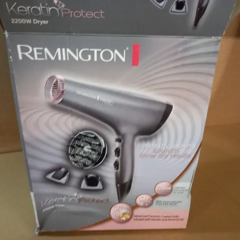 BOXED REMINGTON KERATIN PROTECT 2200W DRYER