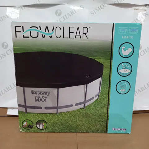 BESTWAY ROUND FRAME POOL COVER 457CM 